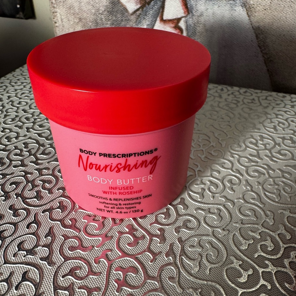 Body Prescriptions Rose Hip Body Care w/Body Scrub, Body Butter & Headband New - Picture 4 of 6